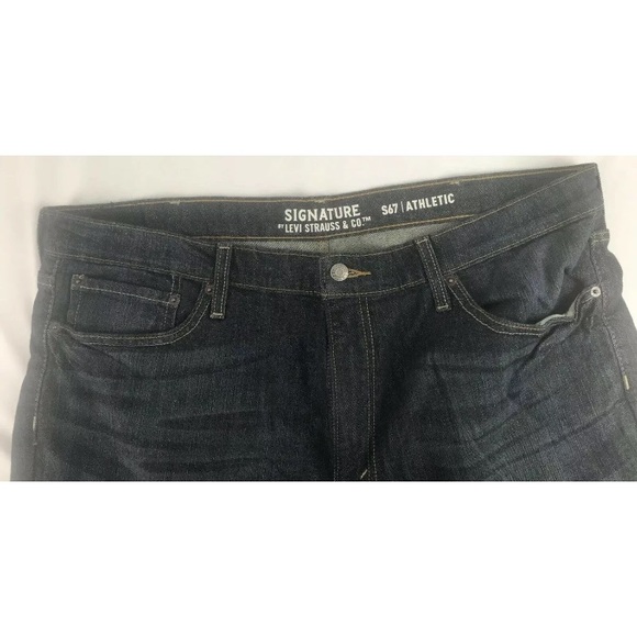 Levi Strauss Signature Jeans S 67 Athletic 40x32 - Picture 6 of 6